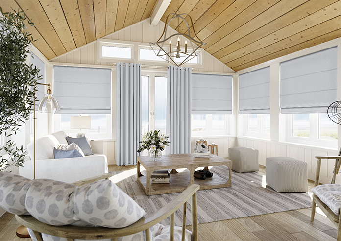 Carina, Silver - Roman Blind - Image 7